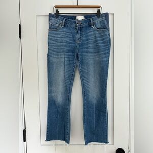 HATCH Crop Maternity Jean